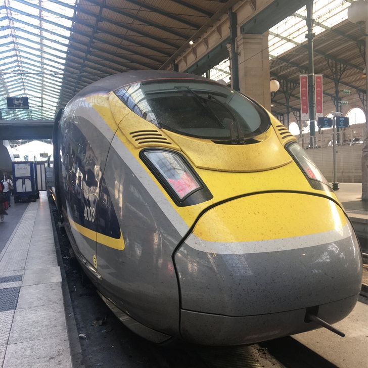 Taking the Eurostar from London to Paris - Travel for a Living