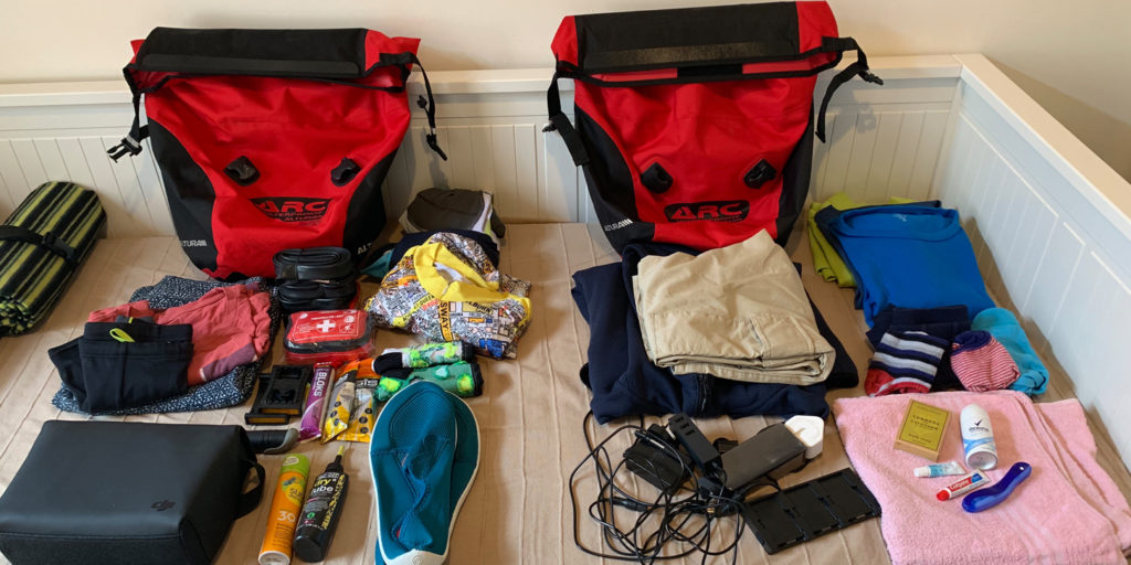 Cycle Touring in the UK - Packing List - Travel for a Living