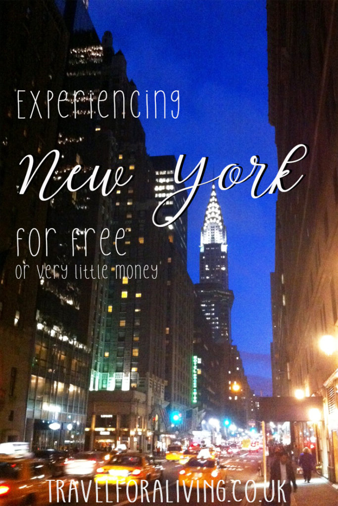 Exploring New York for free - Travel for a Living