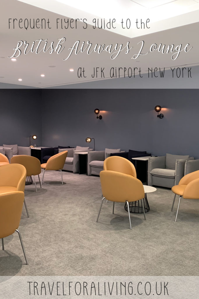 Inside the British Airways Lounge at JFK - Travel for a Living