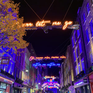 Carnaby Street Christmas Lights - Travel for a Living