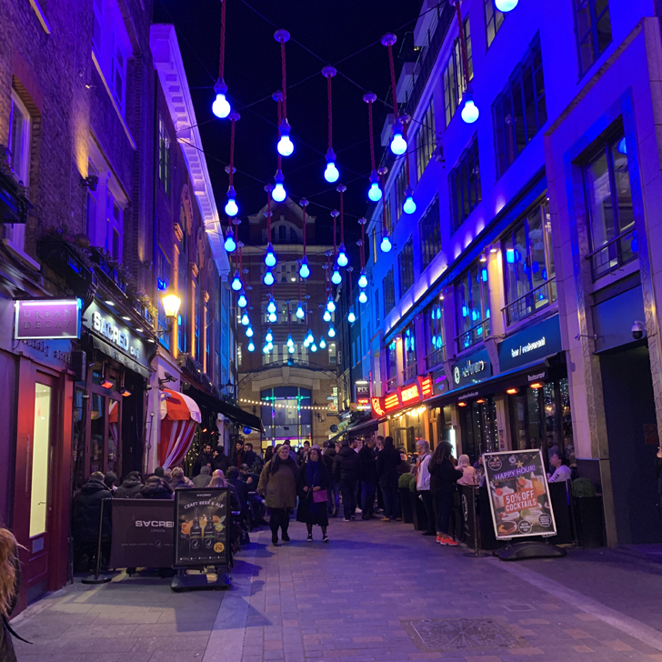 Carnaby Street Christmas Lights 2018 - Travel for a Living