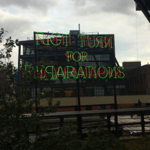 High Line Art - Travel for a Living