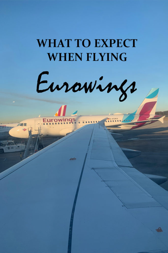 What to expect when flying Eurowings - Travel for a Living
