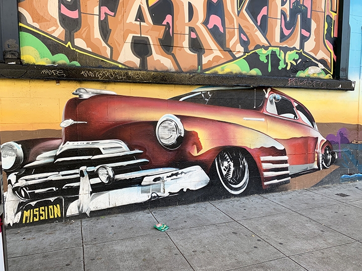 Street Art in Mission District San Francisco - Travel for a Living