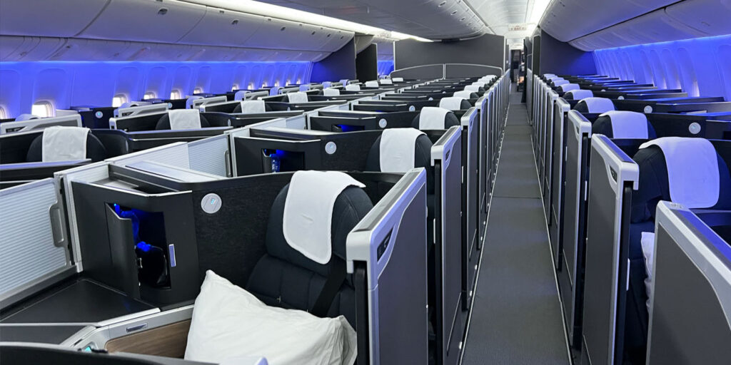 Experience flying business class - Travel for a Living